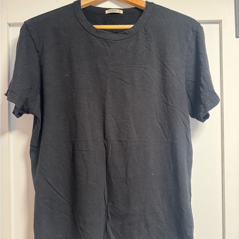 Buck Mason Black Short Sleeve Tee